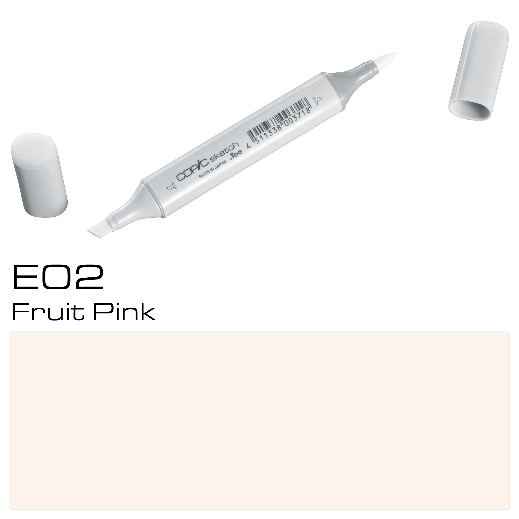 Copic Sketch Marker E02 Fruit Pink - Al Masam Stationery LLC Main image
