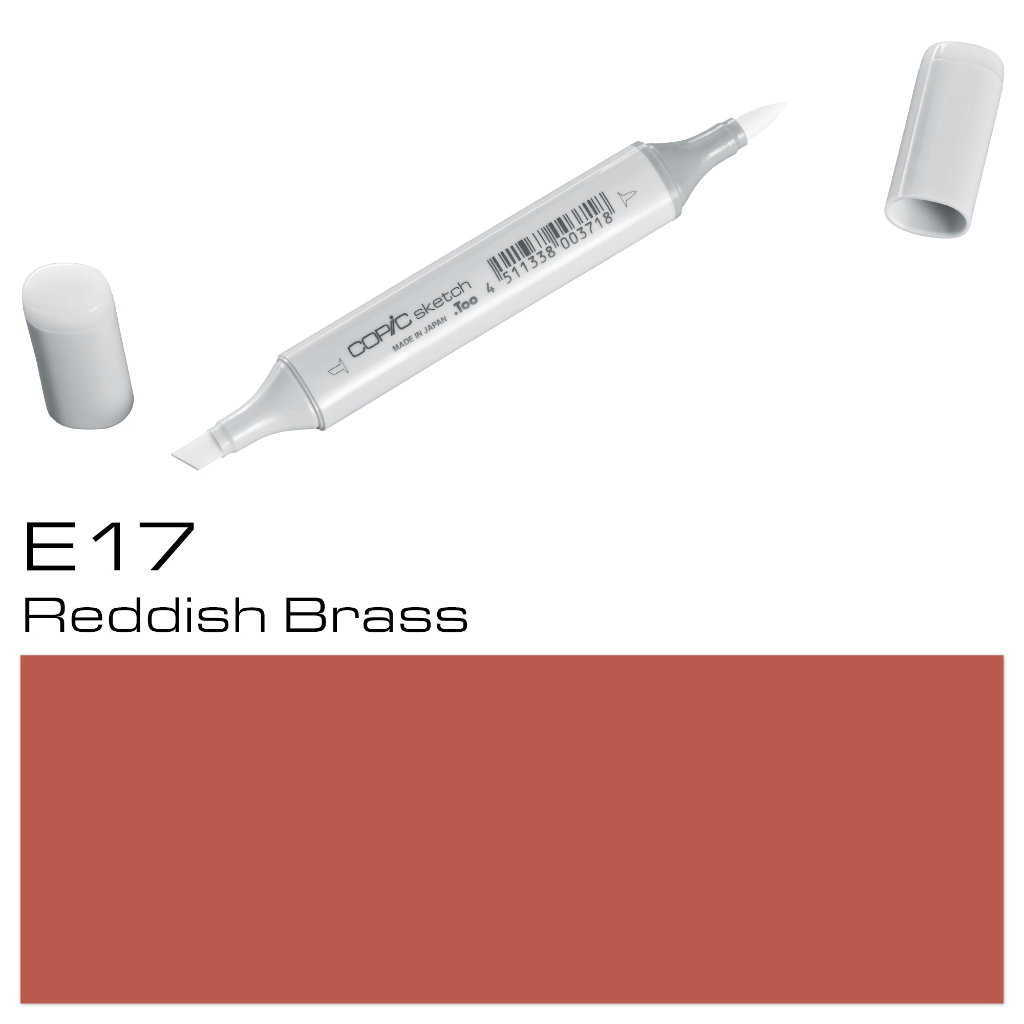 Copic Sketch Marker E17 Reddish Brass - Al Masam Stationery LLC Main image