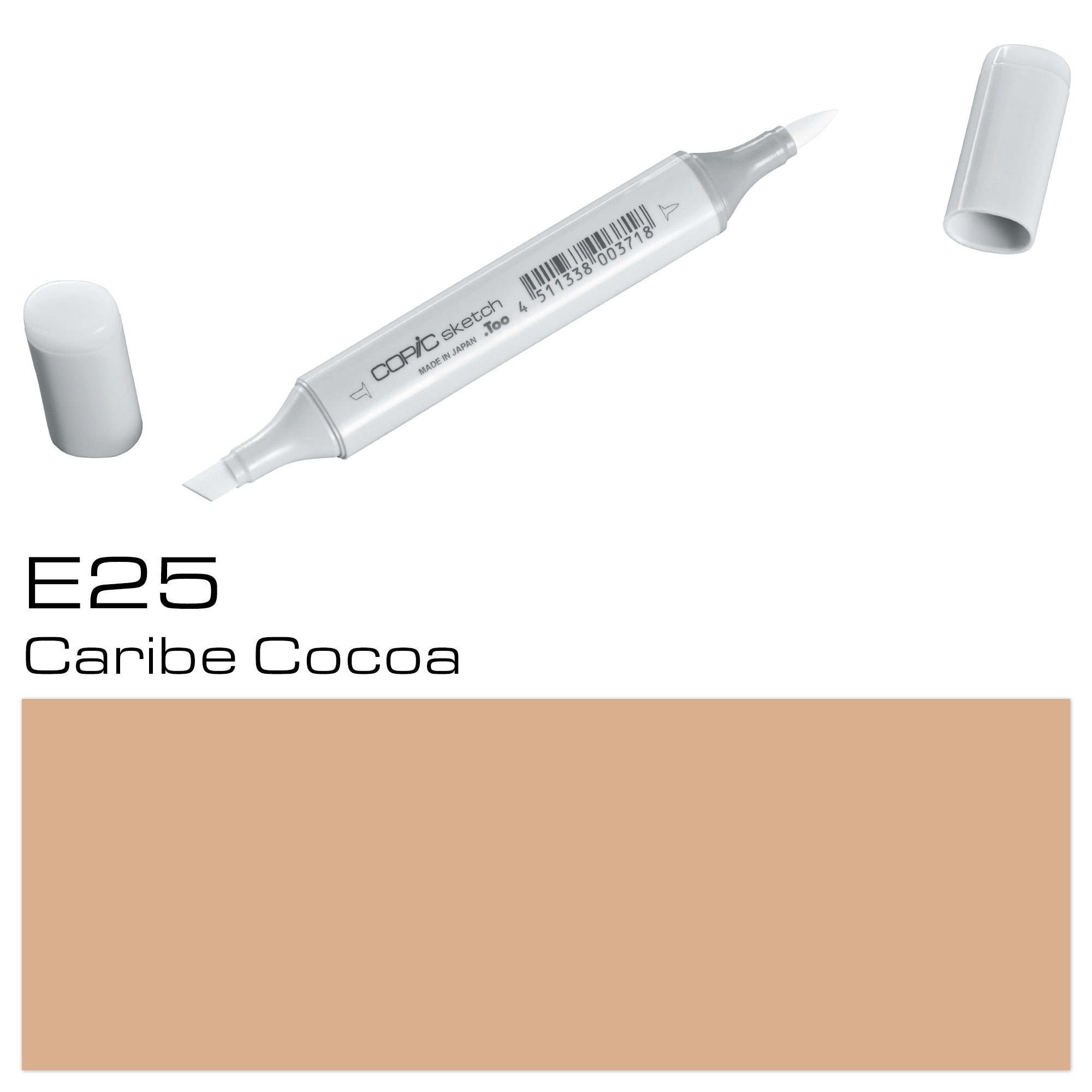 Copic Sketch Marker E25 Caribe Cocoa - Al Masam Stationery LLC Main image