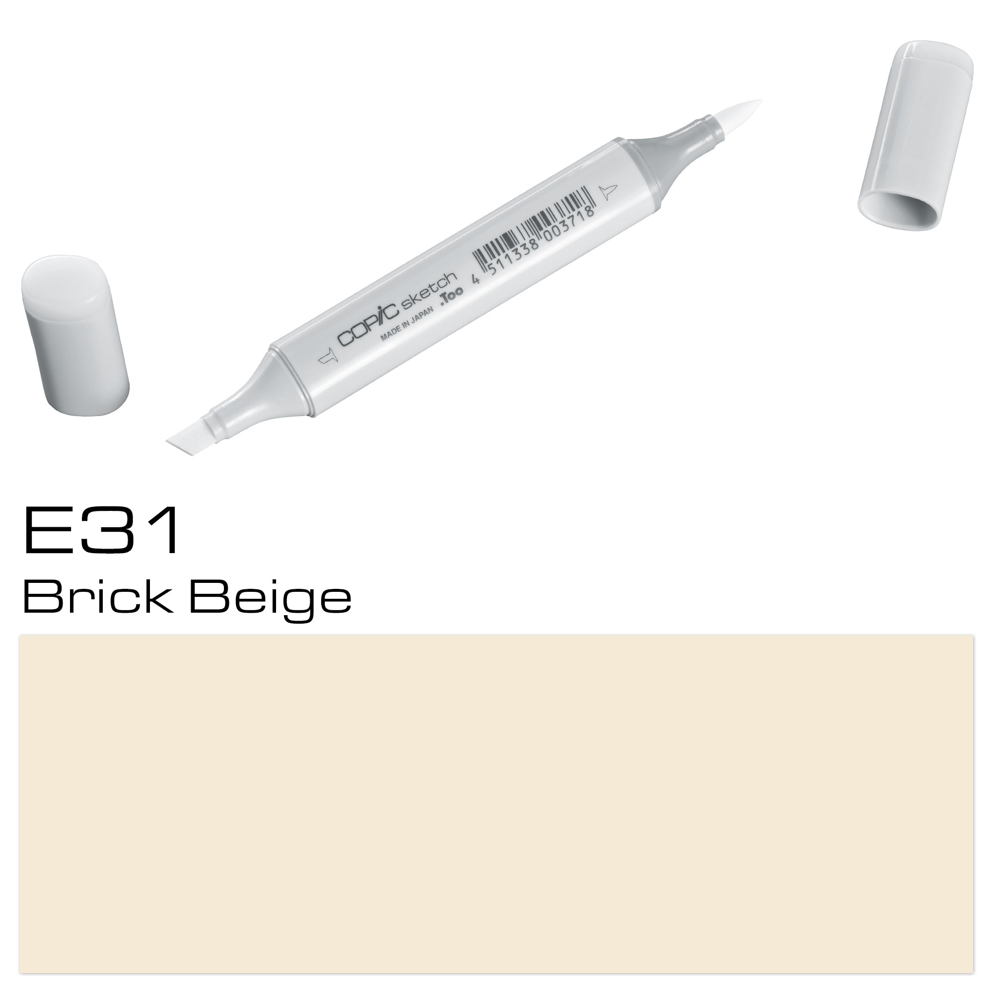 Copic Sketch Marker E31 Brick Beige - Al Masam Stationery LLC Main image