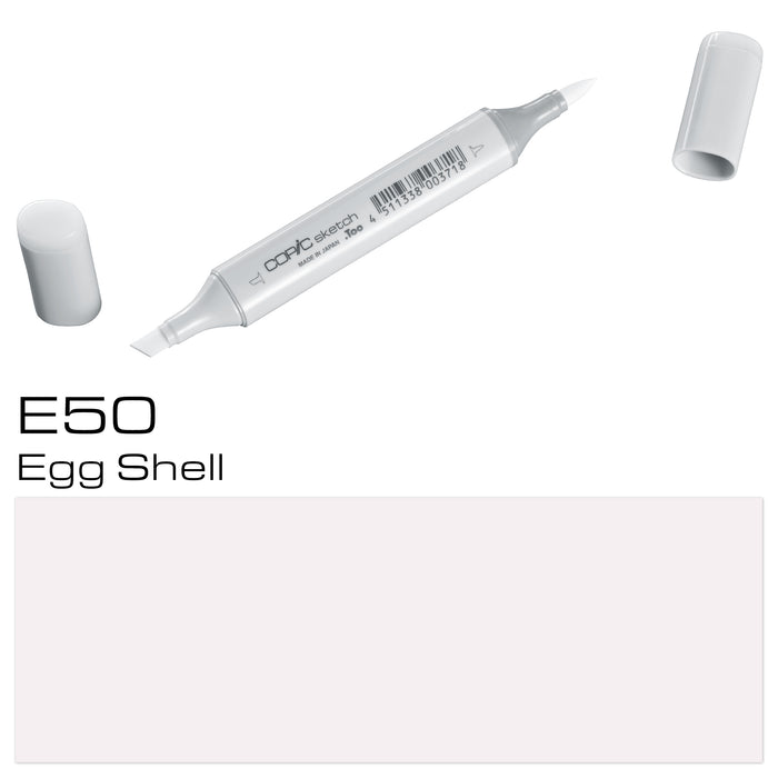 Copic Sketch Marker E50 Egg Shell - Al Masam Stationery LLC