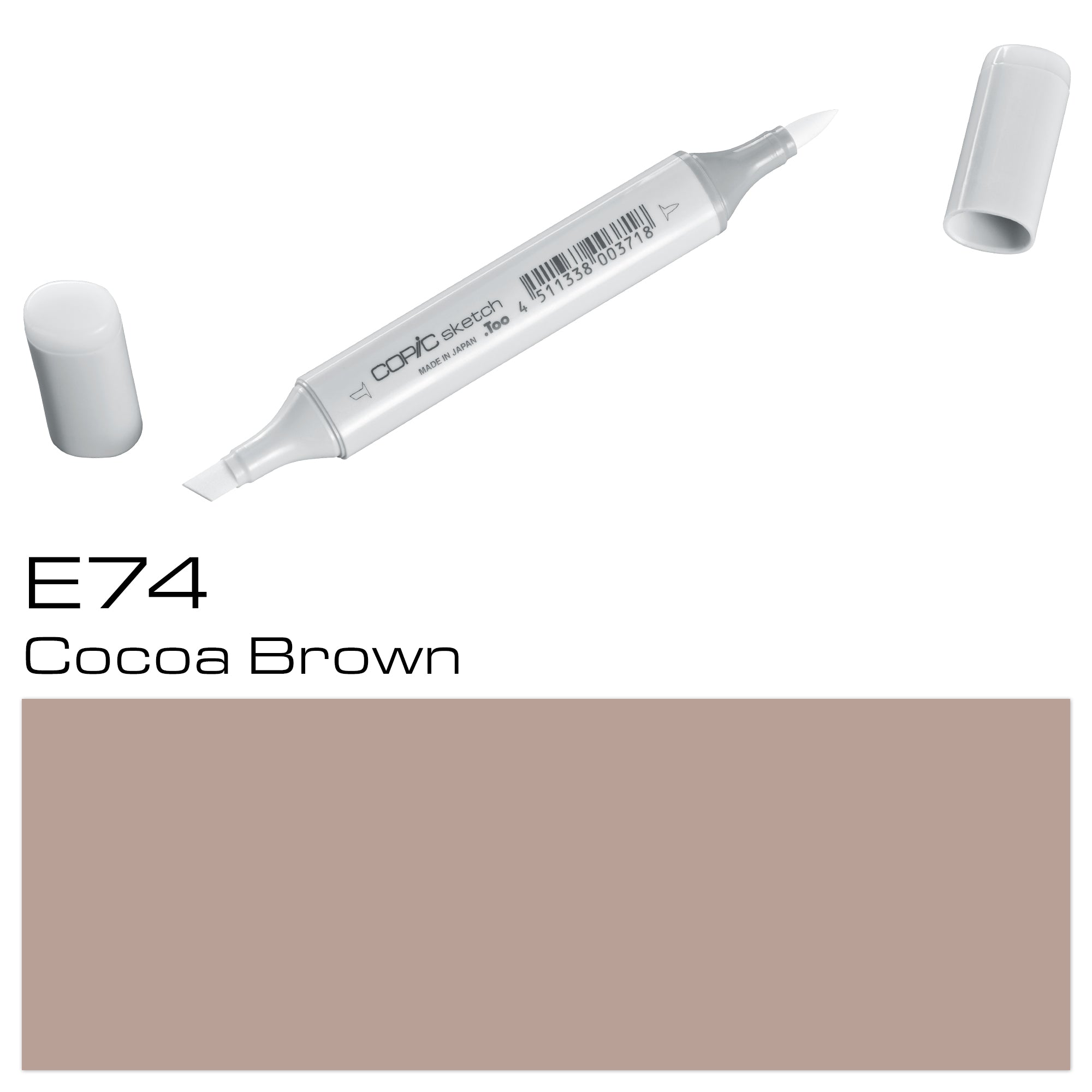 Copic Sketch Marker E74 Coca Brow - Al Masam Stationery LLC Main image