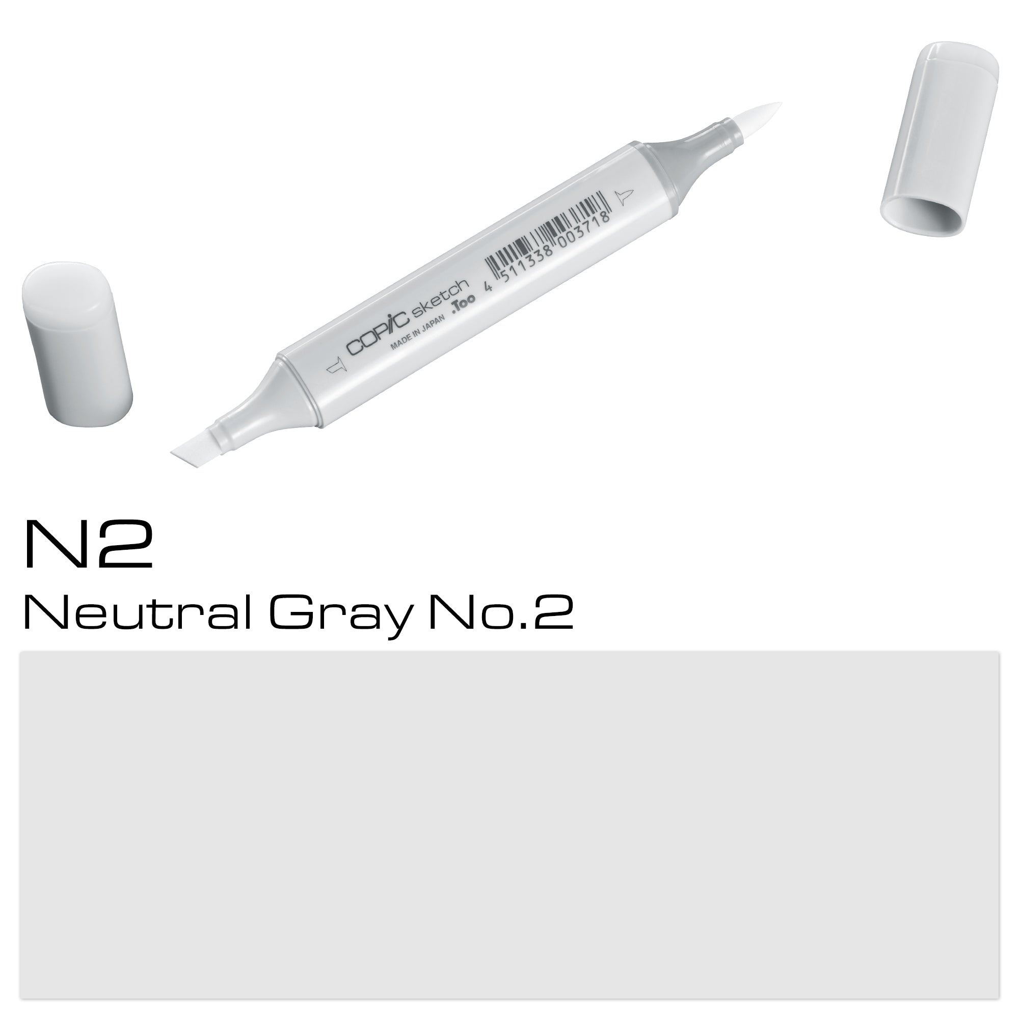 Copic Sketch Marker N2 Neutral Gray - Al Masam Stationery LLC Main image