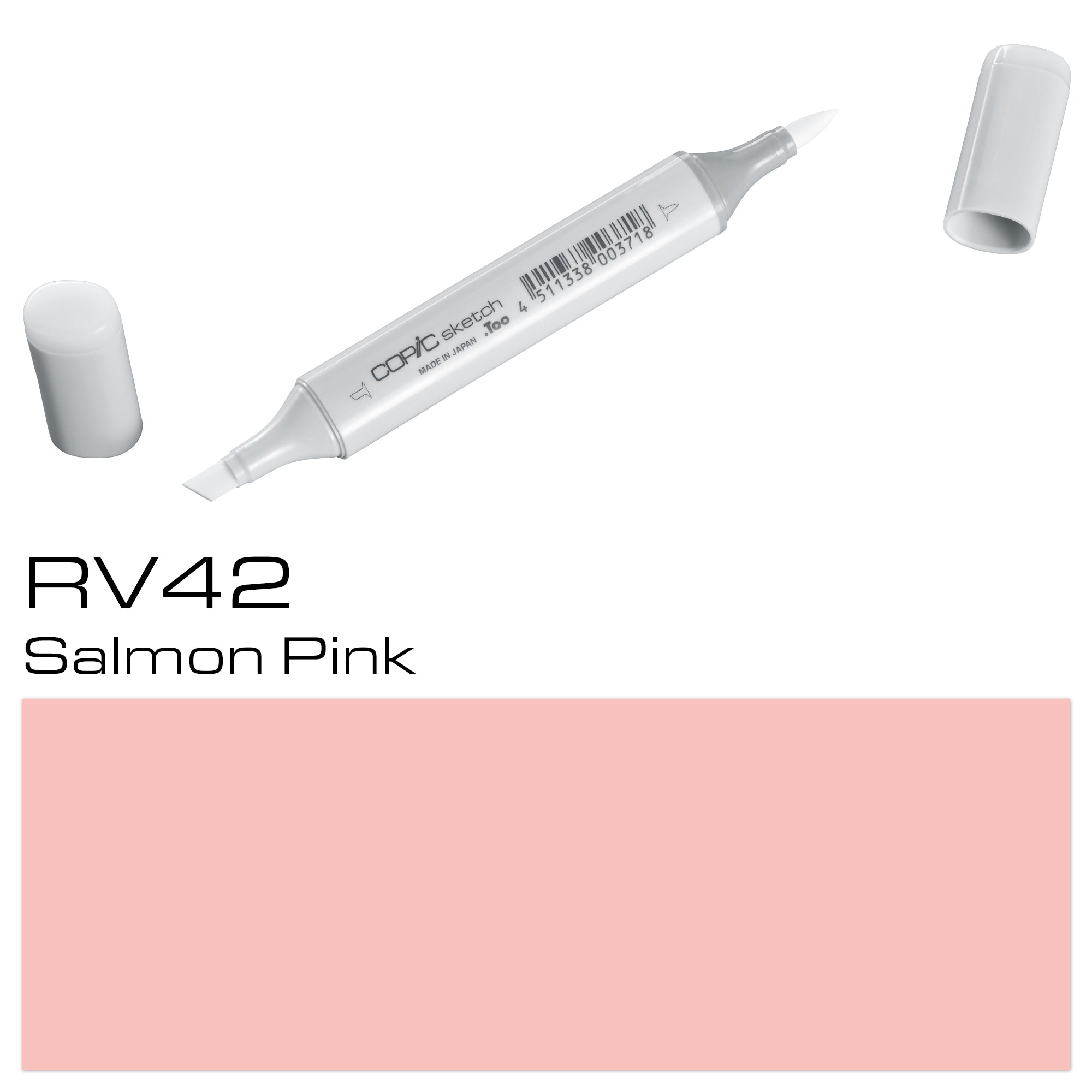 Copic Sketch Marker Rv42 Salmon Pink - Al Masam Stationery LLC Main image