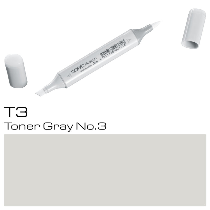 Copic Sketch Marker T3 Toner Grey - Al Masam Stationery LLC