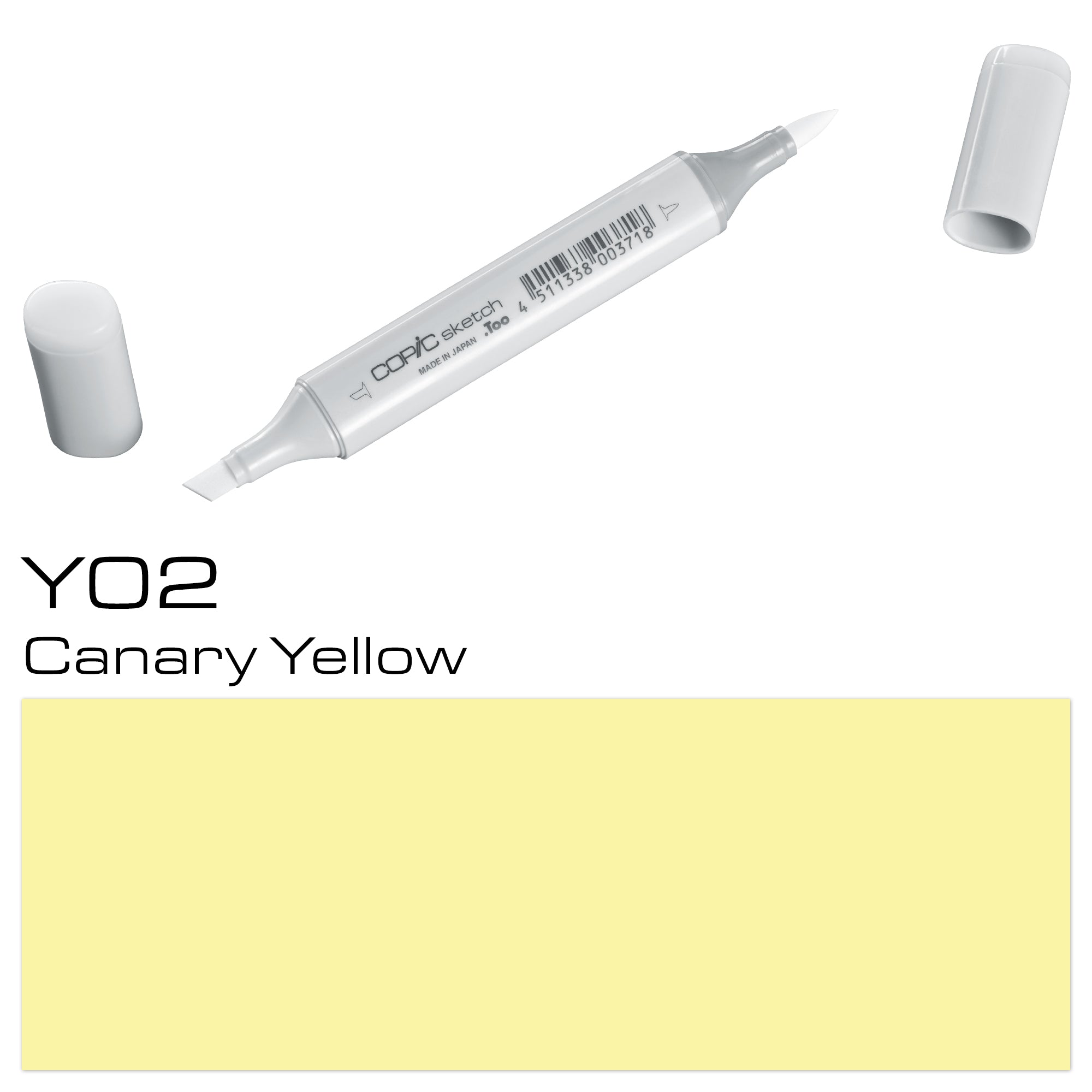 Copic Sketch Marker Y02 Canary Yellow - Al Masam Stationery LLC Main image