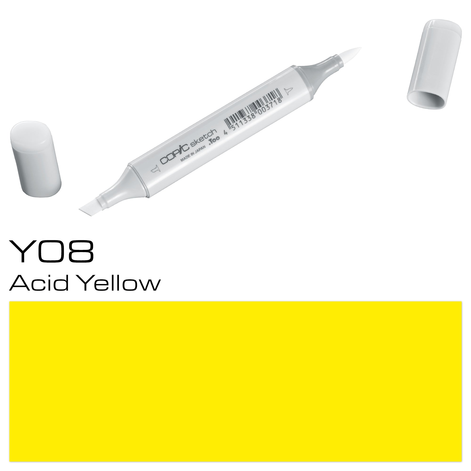 Copic Sketch Marker Y08 Acid Yellow - Al Masam Stationery LLC Main image