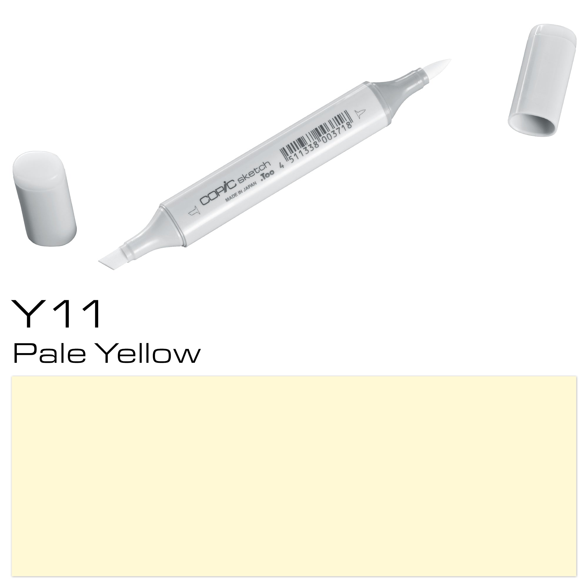 Copic Sketch Marker Y11 Pale Yellow - Al Masam Stationery LLC Main image