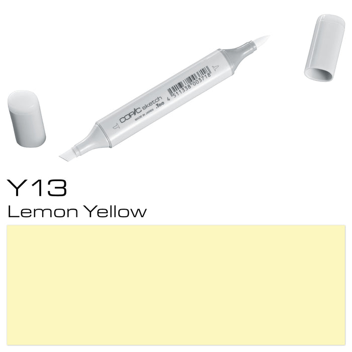 Copic Sketch Marker Y13 Lemon Yellow - Al Masam Stationery LLC