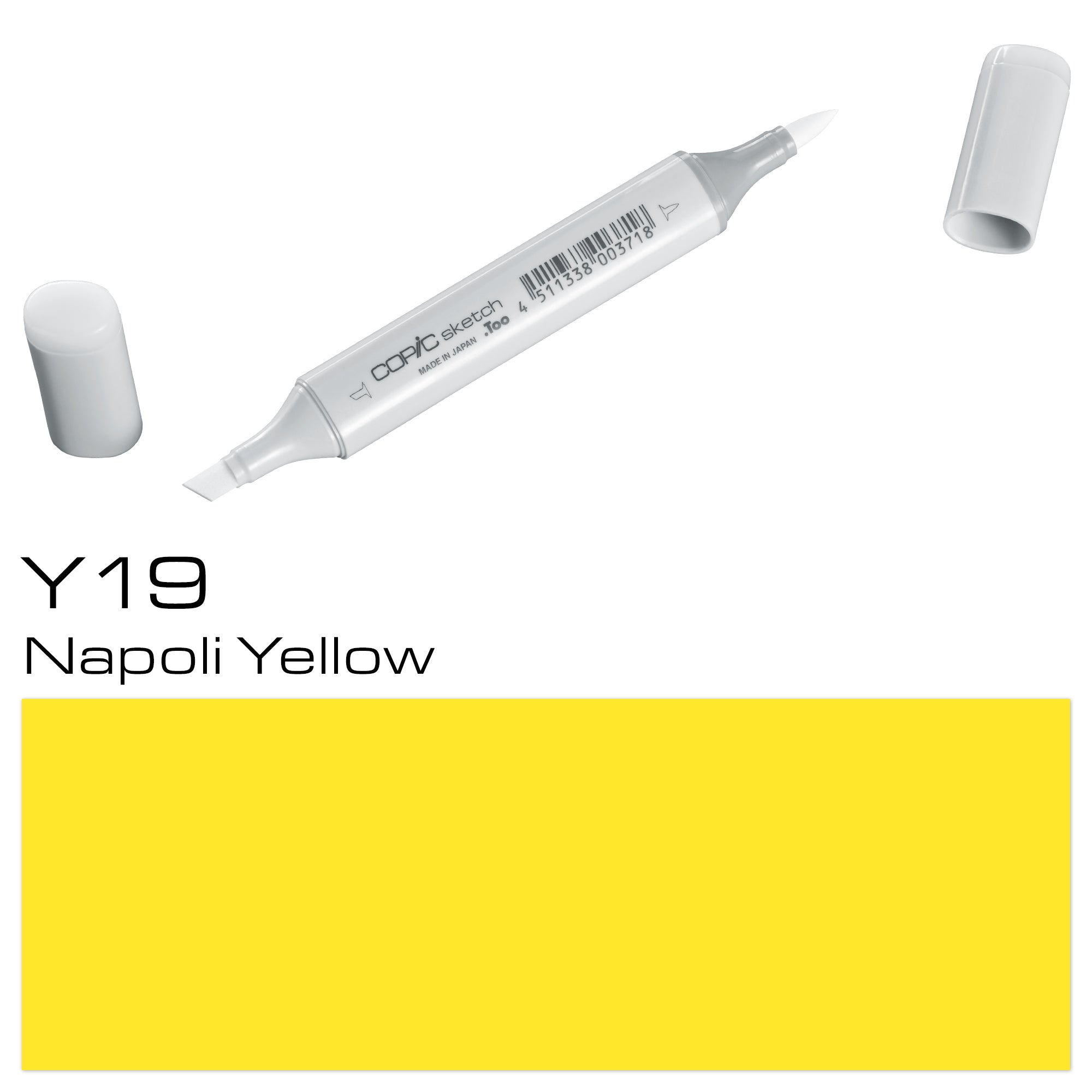 Copic Sketch Marker Y19 Napoli Yellow - Al Masam Stationery LLC Main image