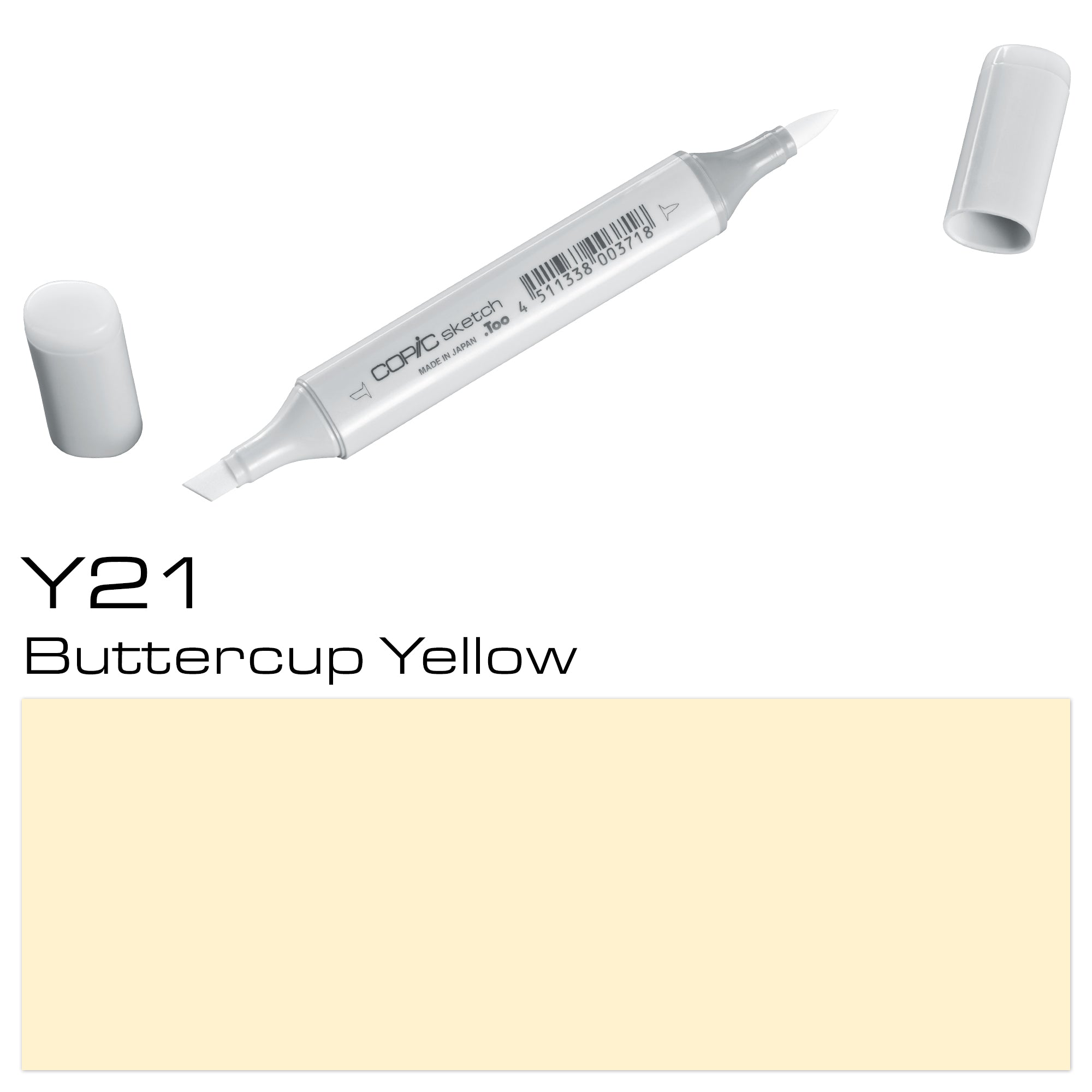 Copic Sketch Marker Y21 Buttercup Yellow - Al Masam Stationery LLC Main image