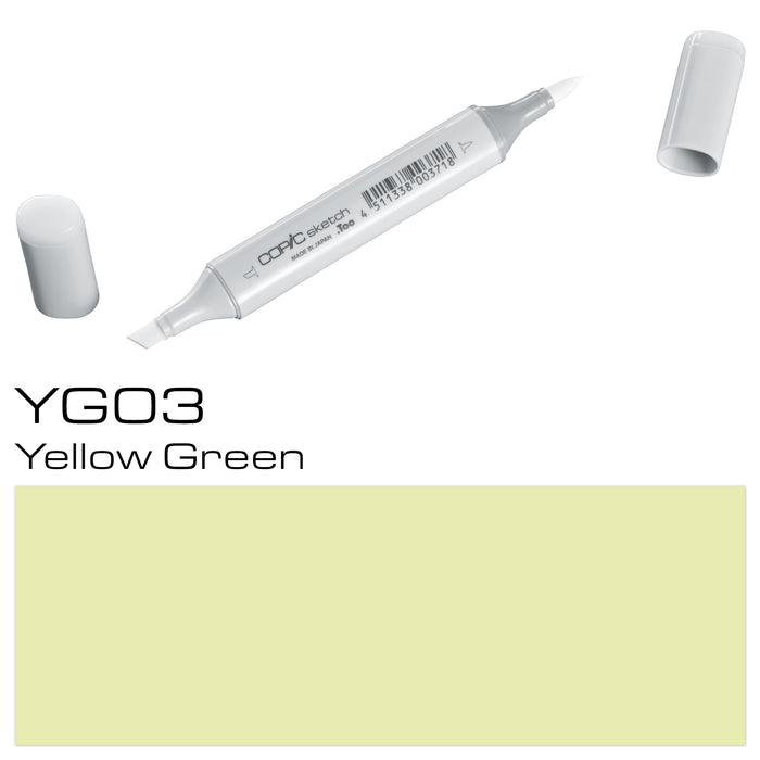 Copic Sketch Marker Yg03 Yellow Green - Al Masam Stationery LLC