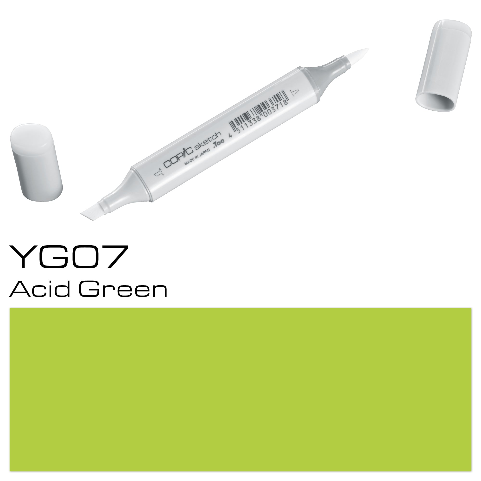 Copic Sketch Marker Yg07 Acid Green - Al Masam Stationery LLC Main image