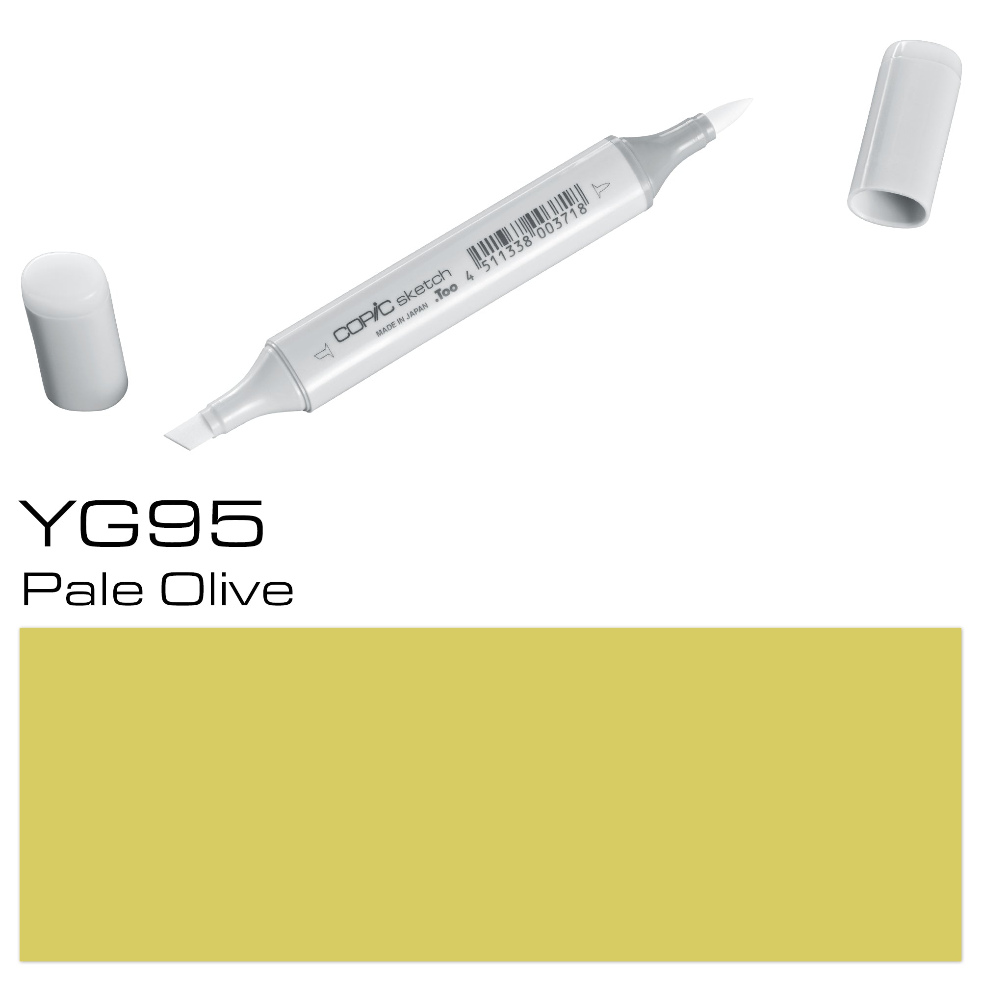 Copic Sketch Marker Yg95 Pale Olive - Al Masam Stationery LLC Main image