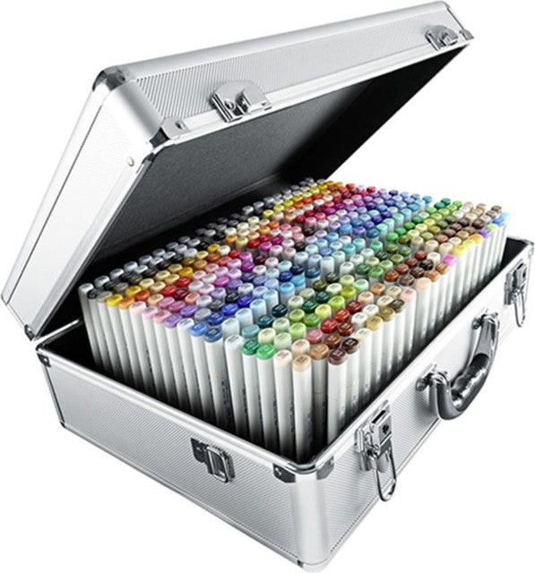 Copic Sketch Presentation Suitcase With 358Colors - Al Masam Stationery LLC Main image
