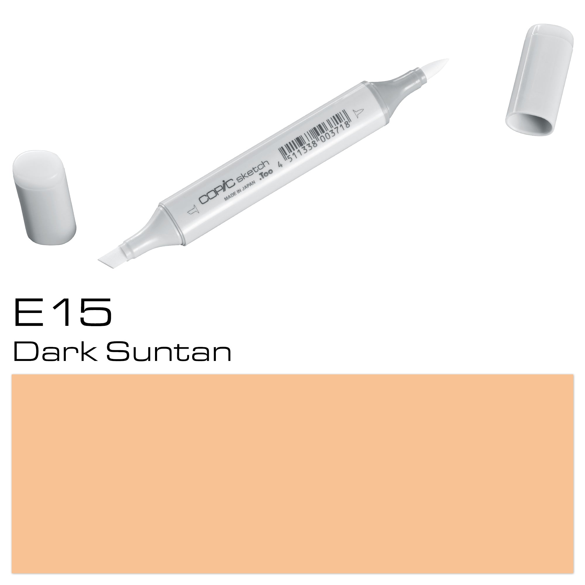 E15 Dark Suntan Sketch Marker - Al Masam Stationery LLC Main image