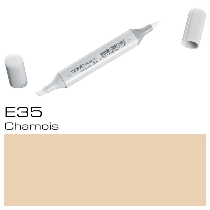E35 Chamois Sketch Marker - Al Masam Stationery LLC