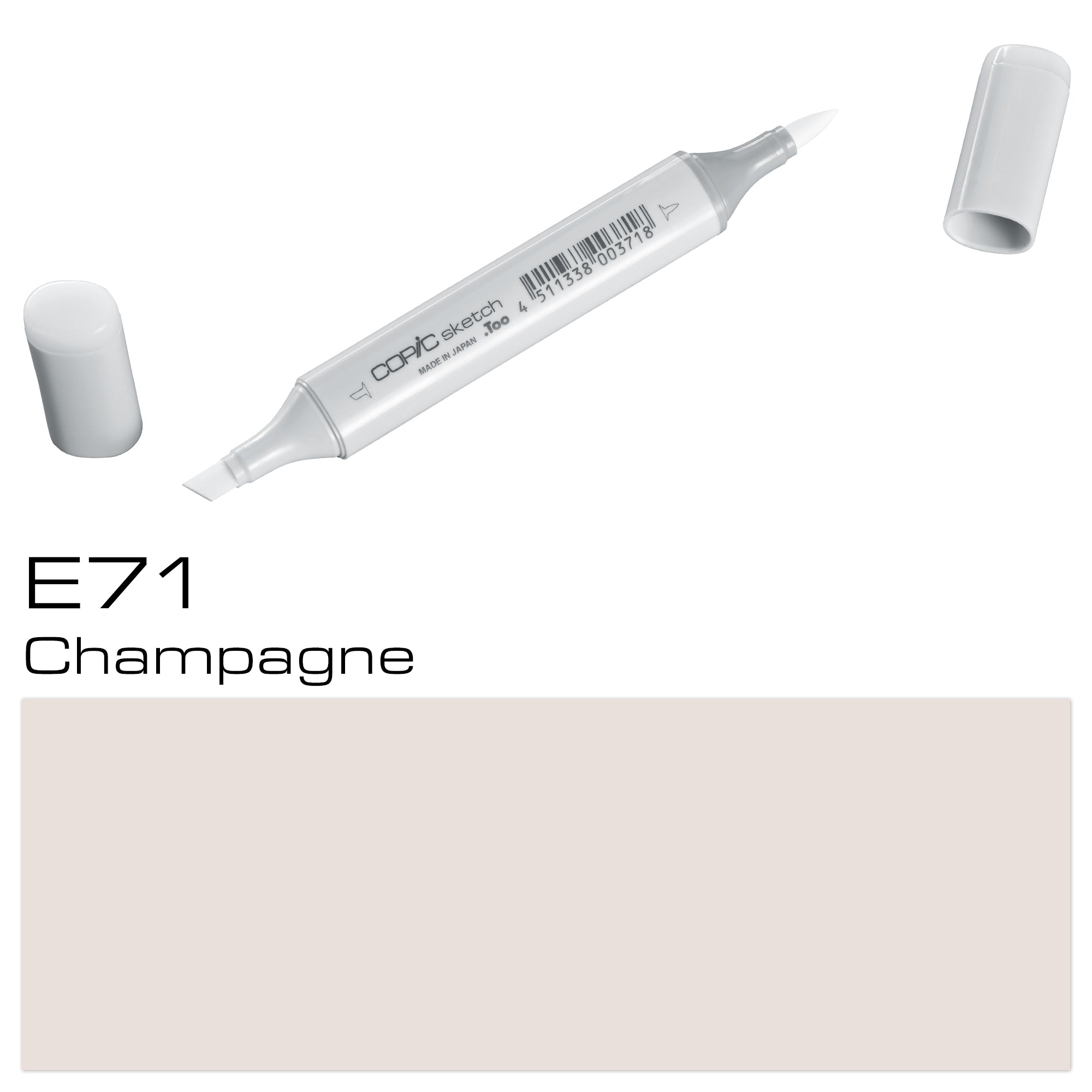 E71 Champagne Sketch Marker - Al Masam Stationery LLC Main image