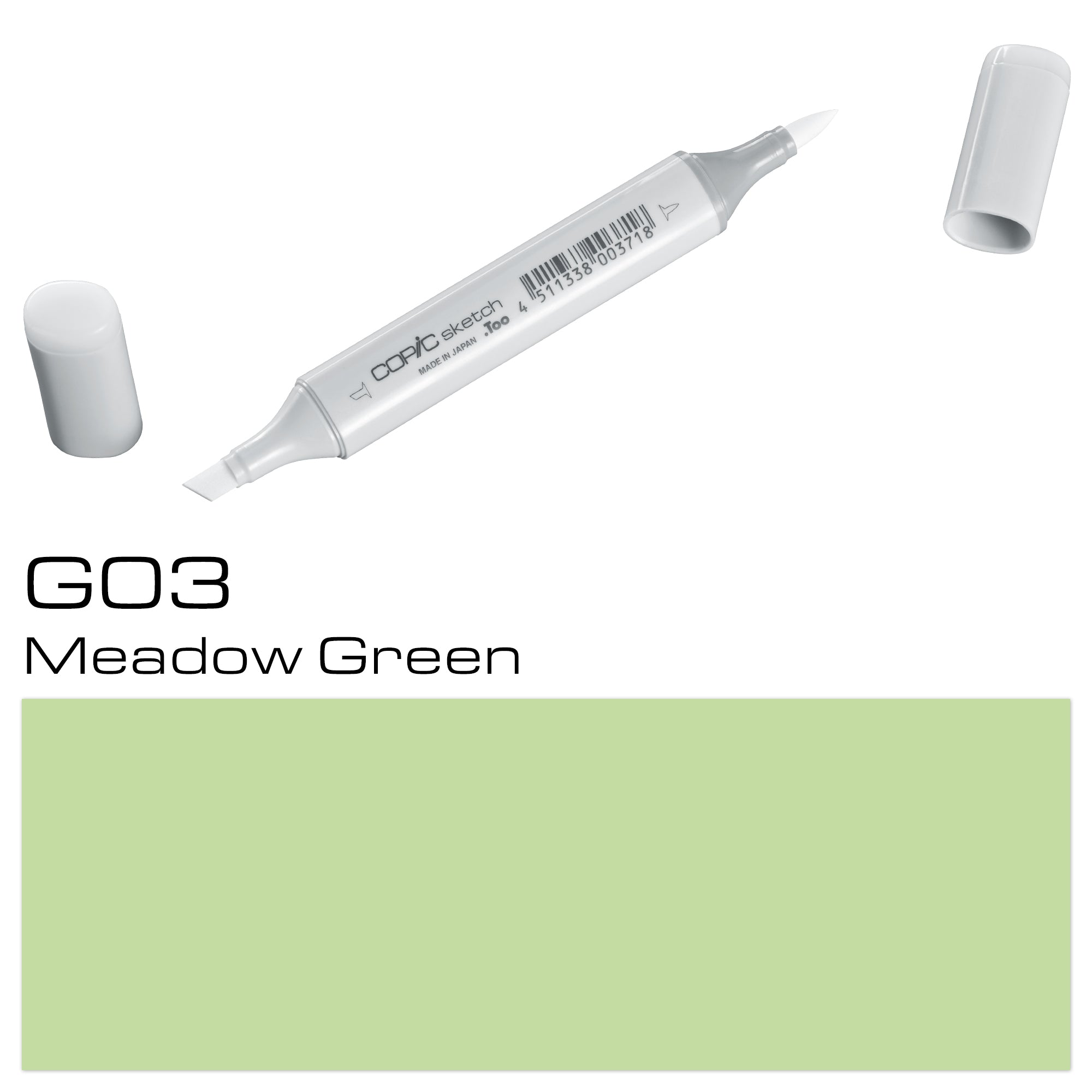 G03 Meadow Green Sketch Marker - Al Masam Stationery LLC Main image