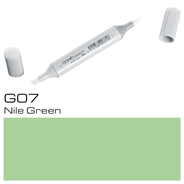 G07  Nile Green Sketch Marker - Al Masam Stationery LLC