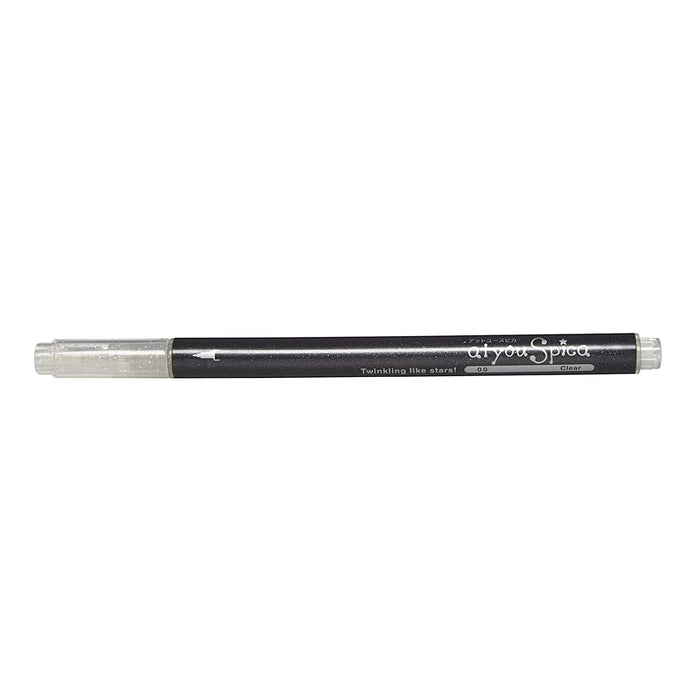 Glitter Pen 1St Clear - Al Masam Stationery LLC