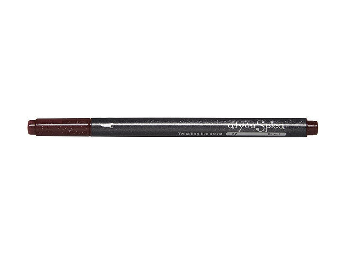 Glitter Pen 1St Gernet - Al Masam Stationery LLC