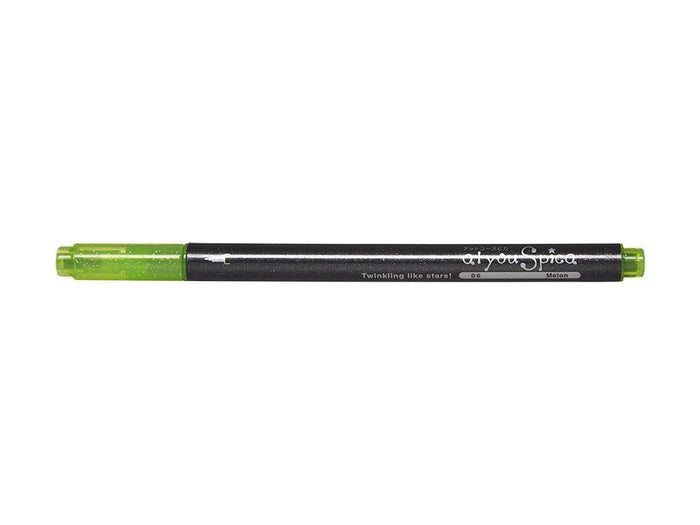 Glitter Pen 1St Melon - Al Masam Stationery LLC