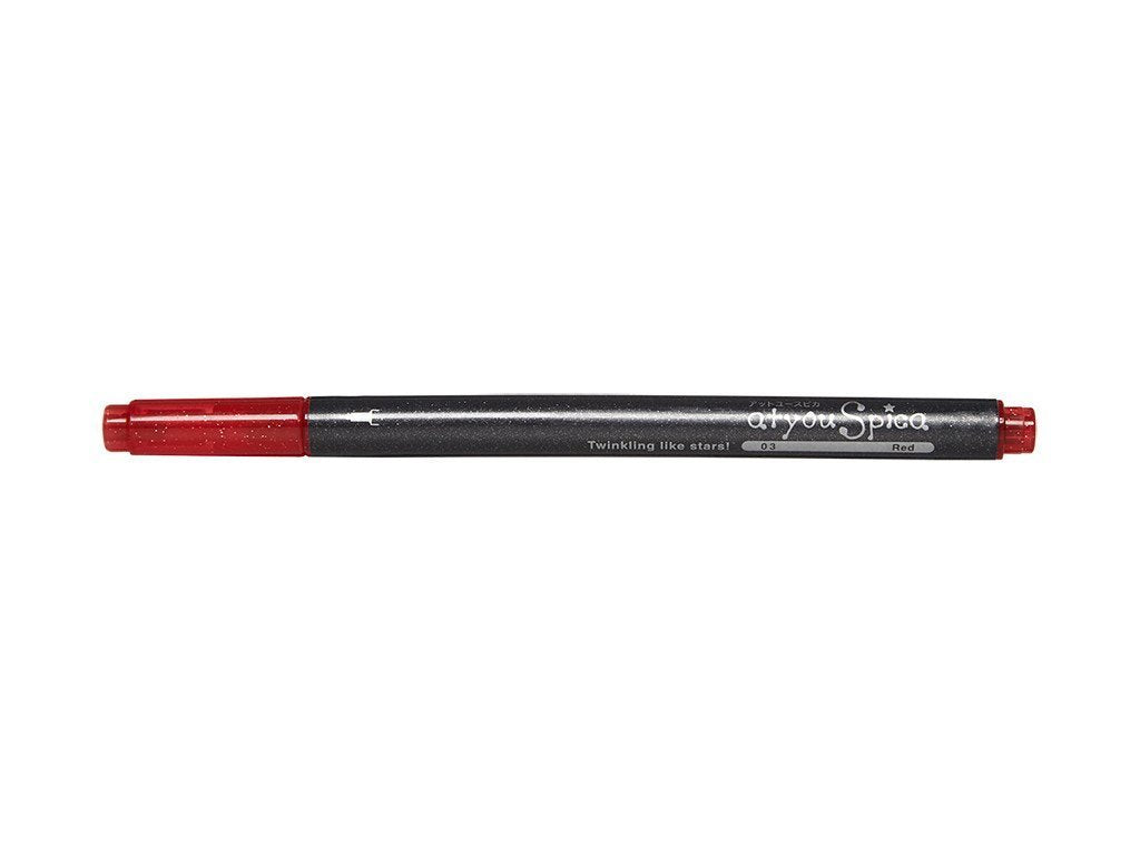 Glitter Pen 1St Red - Al Masam Stationery LLC Main image