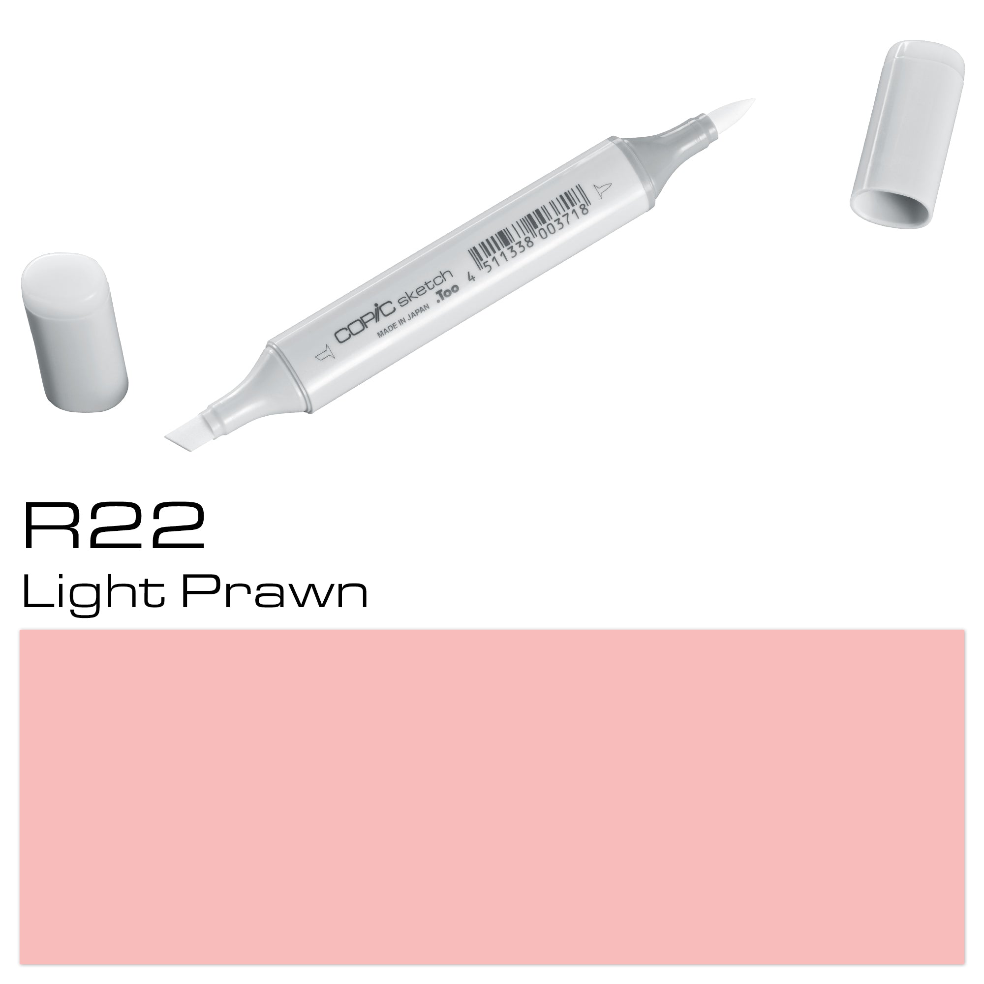 R22 Light Prawn Sketch Marker - Al Masam Stationery LLC Main image