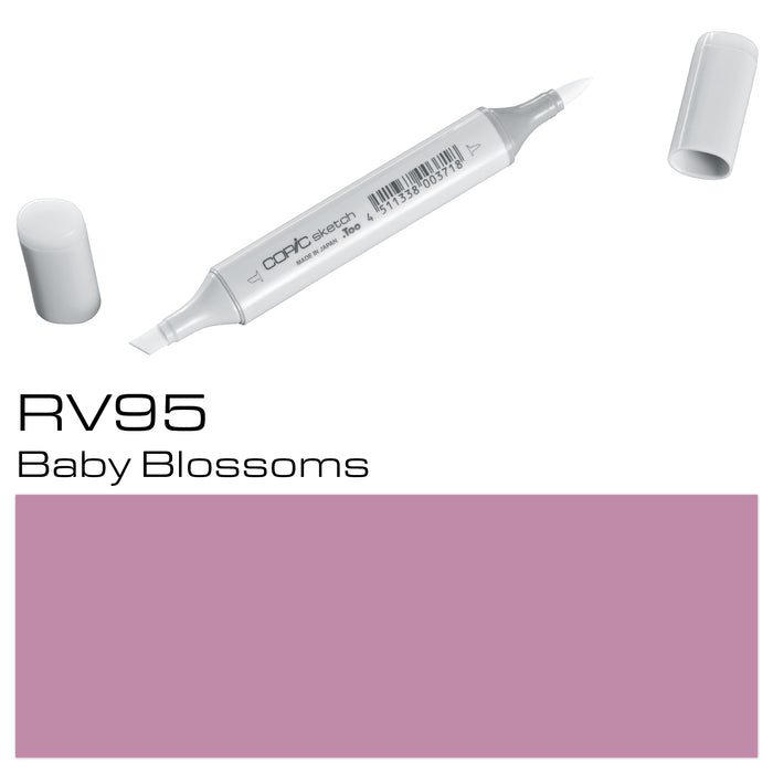 Rv 95 Baby Blossoms Sketch Marker - Al Masam Stationery LLC