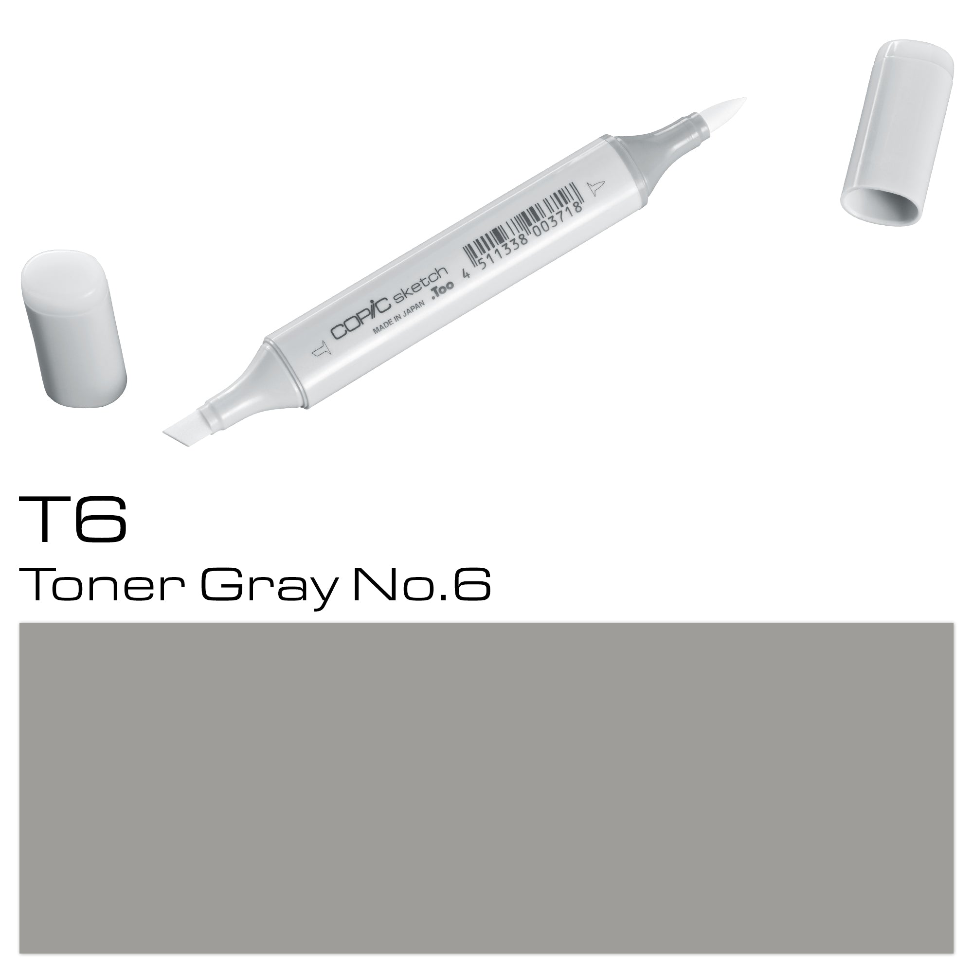 T6 Toner Grey Copic Sktech Marker - Al Masam Stationery LLC Main image