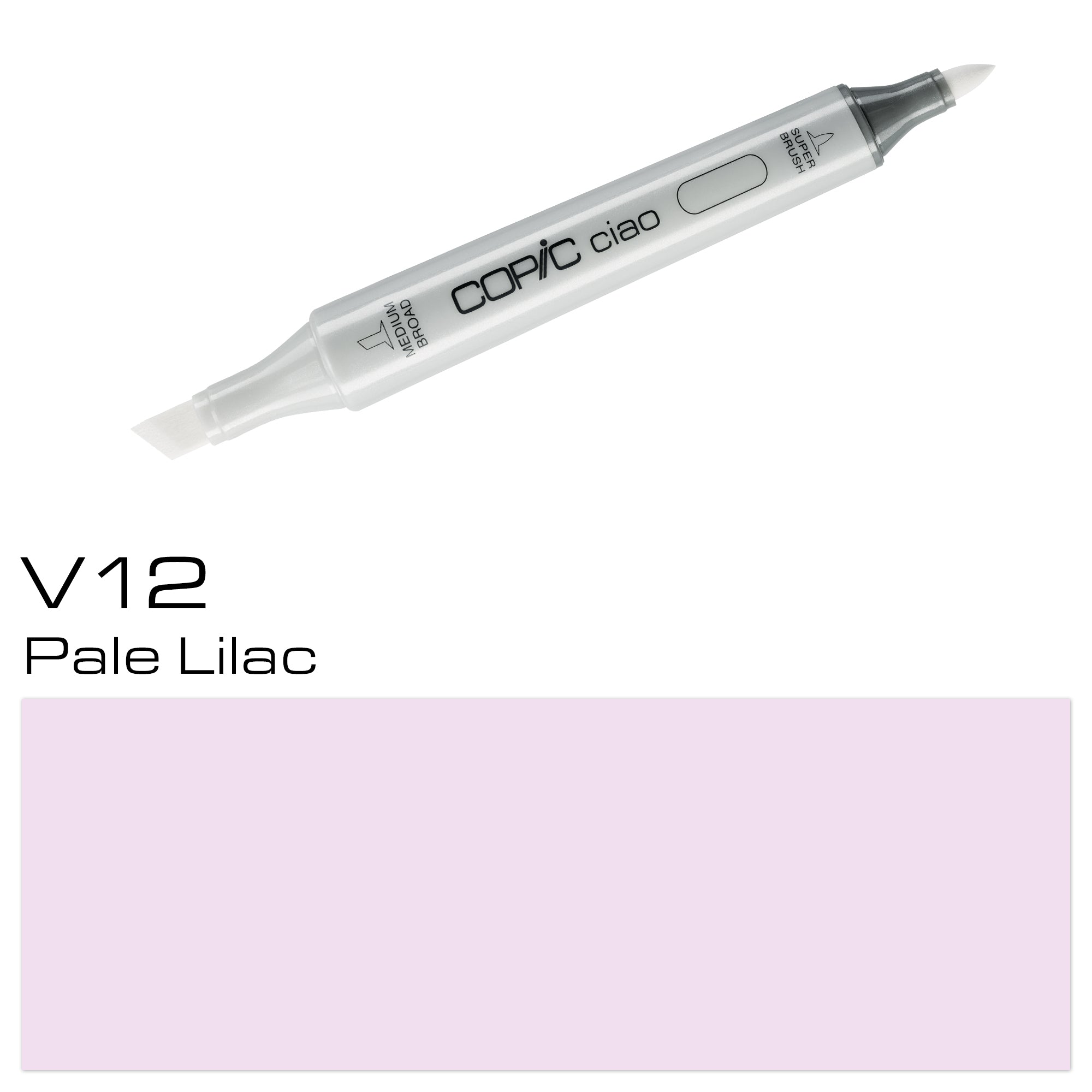 V 12 Pale Lilac Copic Ciao Marker - Al Masam Stationery LLC Main image