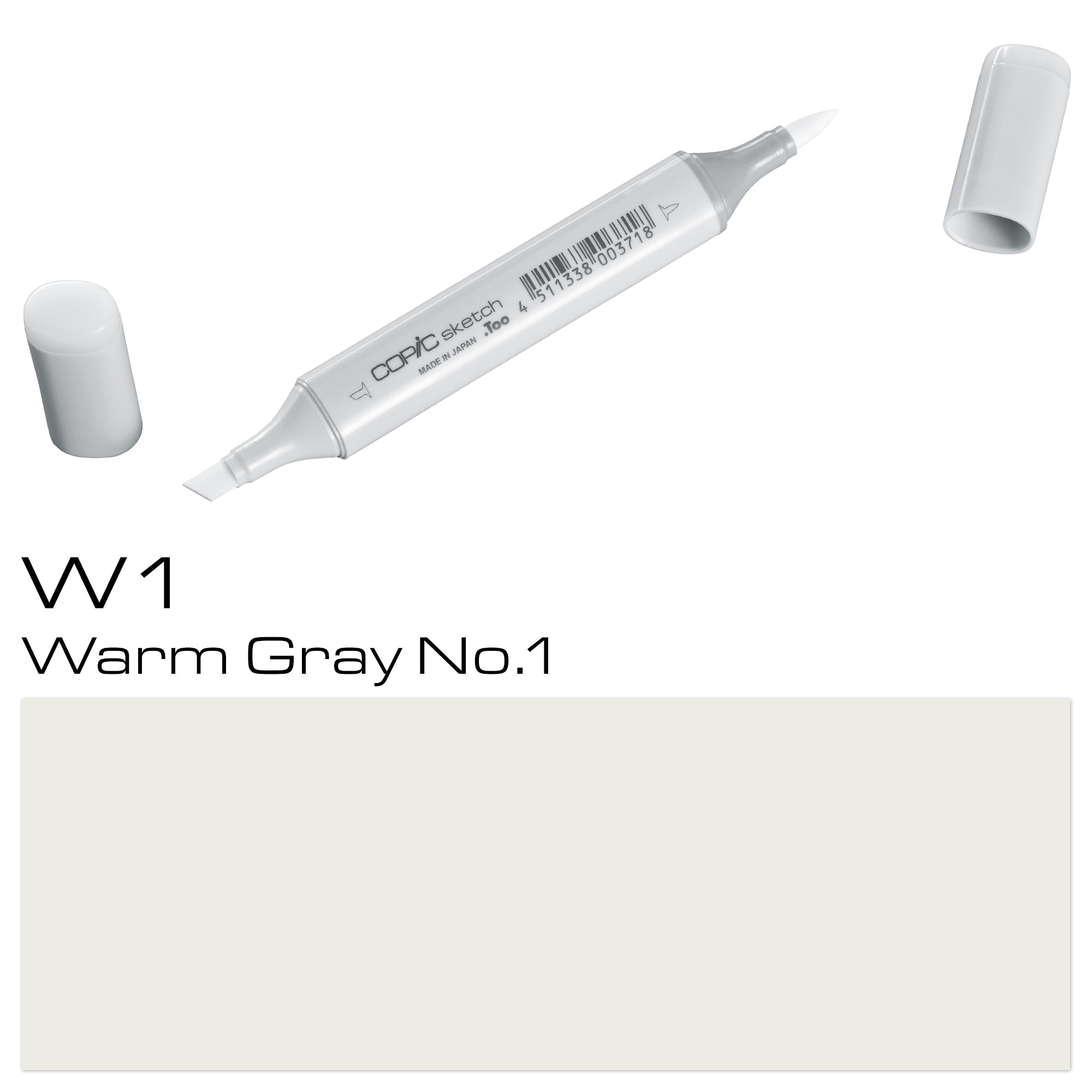 W1 Warm Grey Copic Sketch Marker - Al Masam Stationery LLC Main image