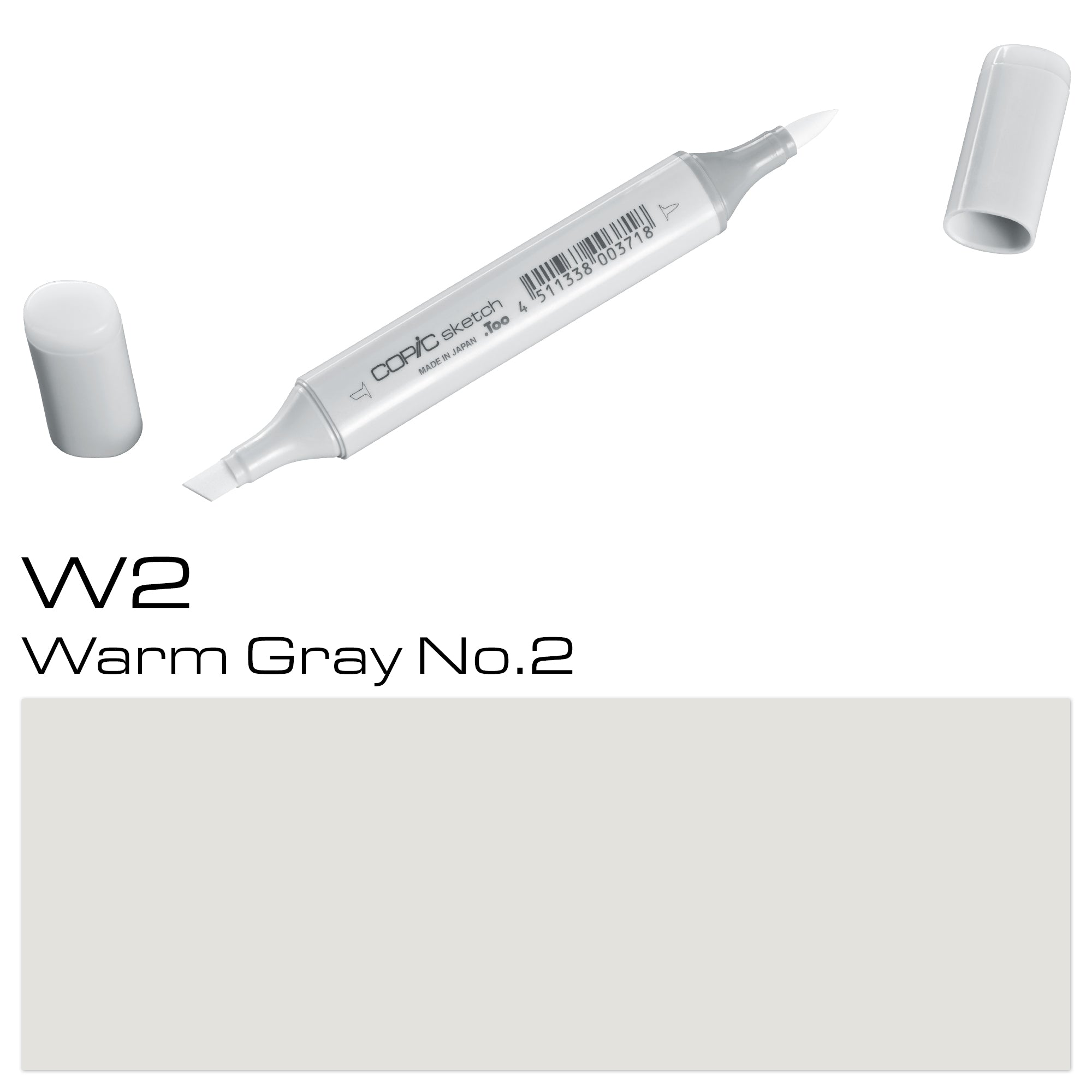 W2 Warm Grey Sketch Marker - Al Masam Stationery LLC Main image