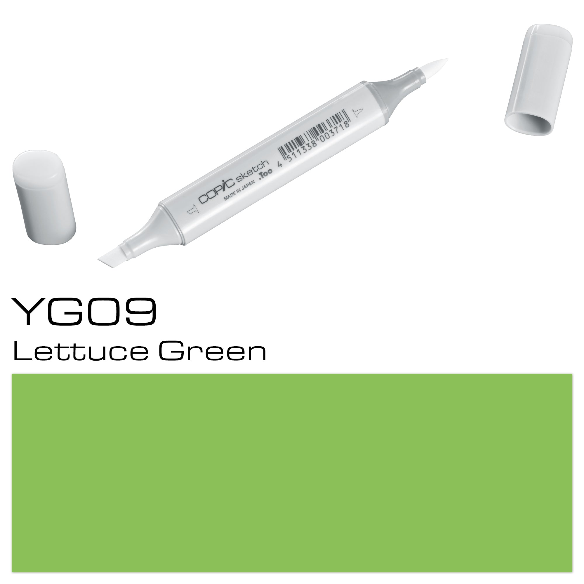 Yg09 Lettuce Green Sketch Marker - Al Masam Stationery LLC Main image