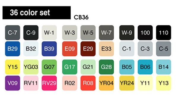 Copicmarker 36Pc - Basic Set Secondary image
