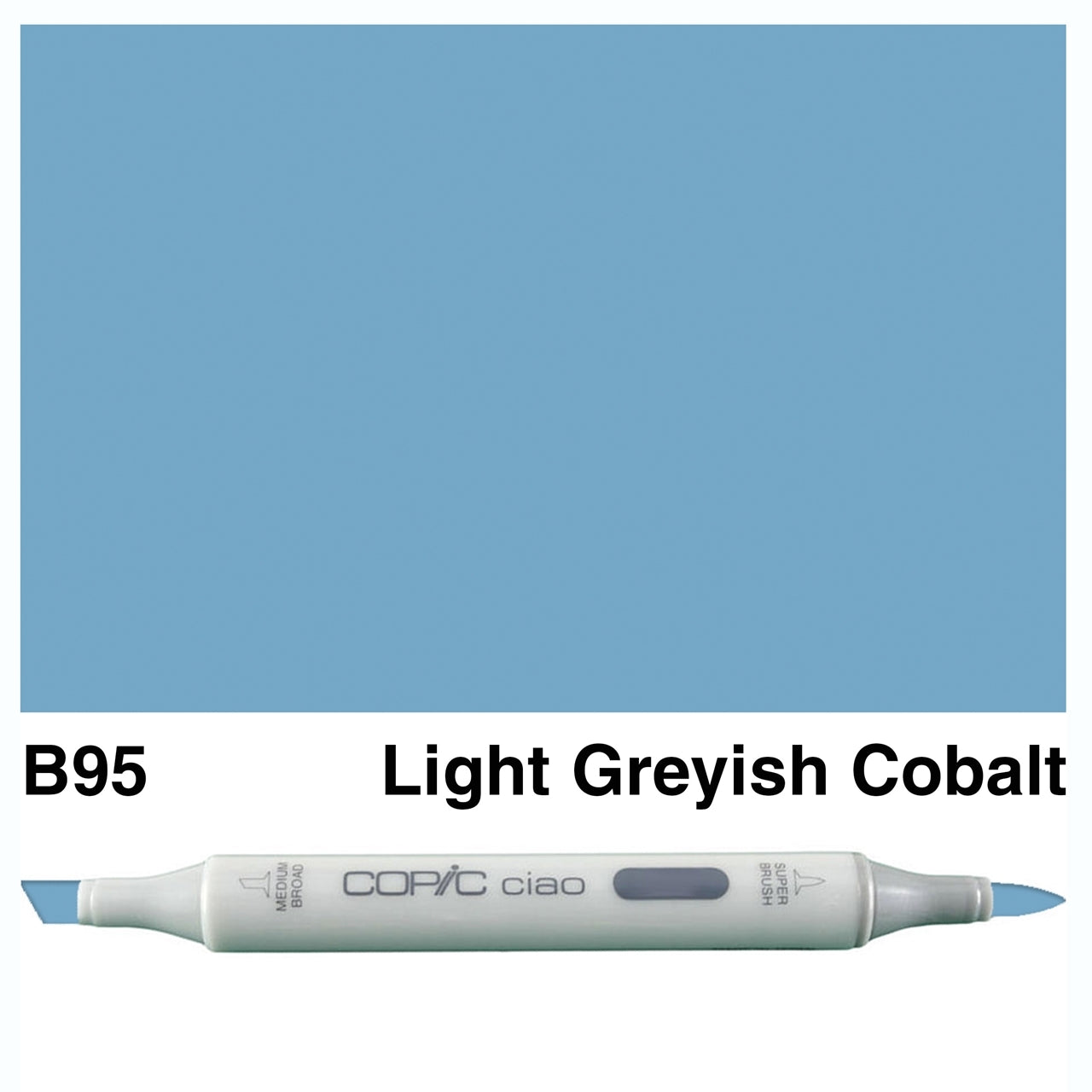 B 95 LIGHT GRAYISH COBALT COPIC CIAO MARKER Main image