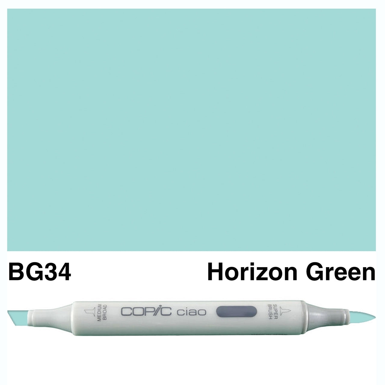 BG 34 HORIZON GREEN COPIC CIAO MARKER Main image