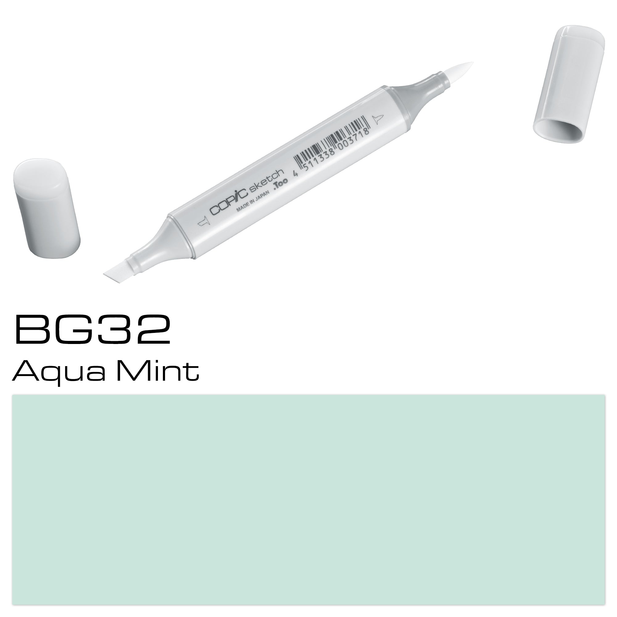 Bg32 Aqua Mint Sketch Marker - Al Masam Stationery LLC Main image