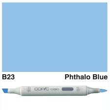 As an expert in the art industry, trust in the high-quality COPIC CIAO MARKER B 23 PHTHALO BLUE. With its vibrant and fade-resistant PHTHALO BLUE ink, this marker offers precision and control for your artwork. Increase your productivity and enhance your designs with this reliable tool.