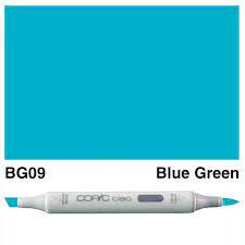 Expertly blend and add dimension with the COPIC CIAO MARKER BG 09 BLUE GREEN. This high-quality marker boasts a beautiful blue-green shade that will bring life to your artwork. With its precision and versatility, achieve professional results every time. Main image
