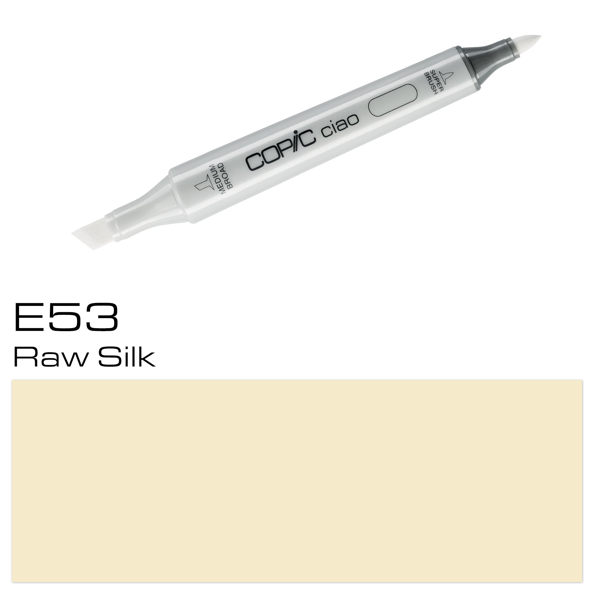 Copic Ciao Marker E 53 Raw Silk - Al Masam Stationery LLC Main image