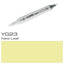 Discover a new level of precision and quality with the COPIC CIAO MARKER YG 23 NEW LEAF. Featuring a vibrant green hue and a versatile chisel tip, this marker is perfect for adding depth and dimension to your artwork. With reliable and consistent color, it's a must-have for any artist or designer.
