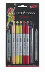 COPIC ciao Set 5+1 Manga 8COPIC ciao Set 5+1 Manga 8