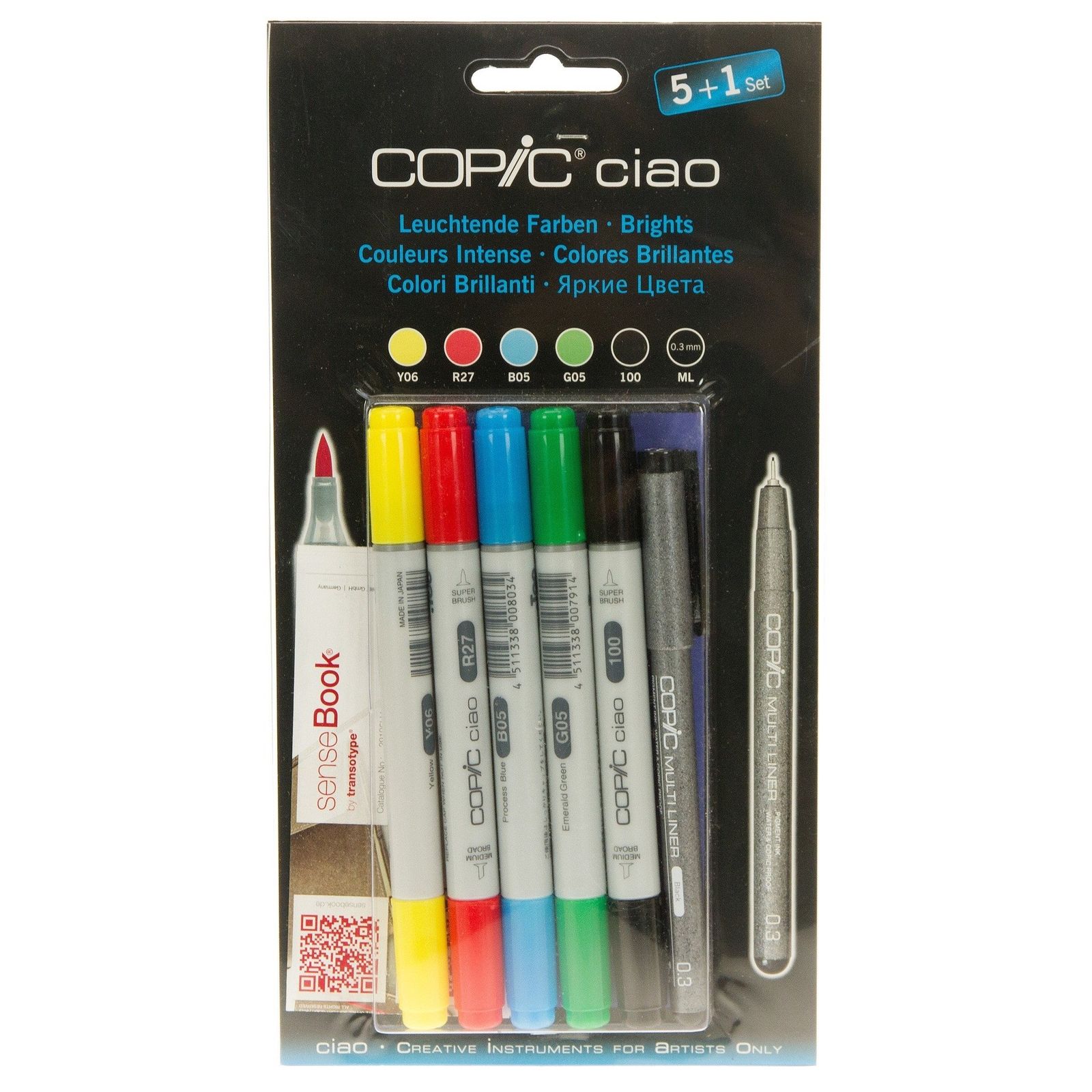 COPIC ciao Set Brights Main image