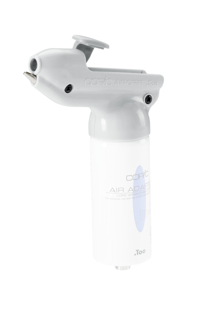 The Copic Air Grip is a specially designed tool for air brushing, providing a comfortable grip and precise control. With its ergonomic design and smooth grip, this tool allows for seamless airbrushing and accurate detailing. Unlock your creativity with the help of the Copic Air Grip.