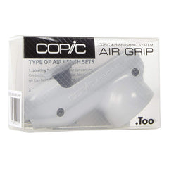 The Copic Air Grip is a specially designed tool for air brushing, providing a comfortable grip and precise control. With its ergonomic design and smooth grip, this tool allows for seamless airbrushing and accurate detailing. Unlock your creativity with the help of the Copic Air Grip.