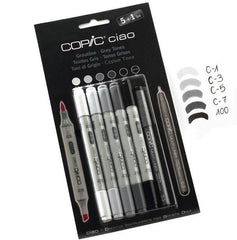 Copic Ciao Set Grey Tones - Al Masam Stationery LLC