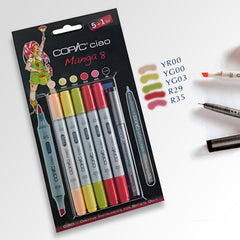 COPIC ciao Set 5+1 Manga 8