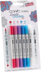 Copic Doodle Colouring 5+1 Set - Al Masam Stationery LLC